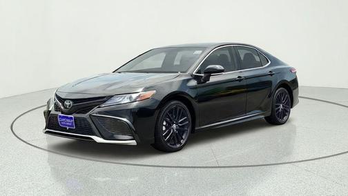 Midnight Black Metallic 2024 Toyota Camry XSE