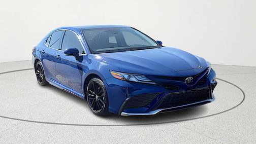 Blue 2024 Toyota Camry XSE
