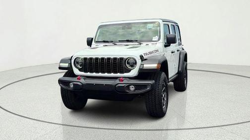 Bright White Clearcoat 2024 Jeep Wrangler Rubicon