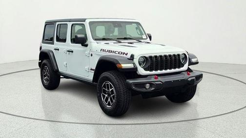 Bright White Clearcoat 2024 Jeep Wrangler Rubicon