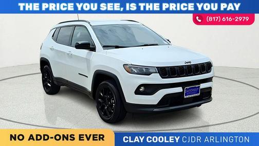 Bright White Clearcoat 2026 Jeep Compass Latitude