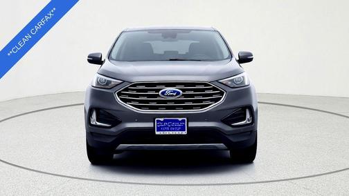 Gray Metallic 2024 Ford Edge Titanium