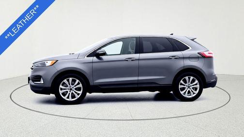 Gray Metallic 2024 Ford Edge Titanium
