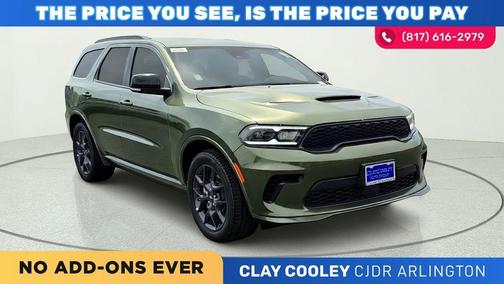 Green 2026 Dodge Durango GT Plus HEMI V8
