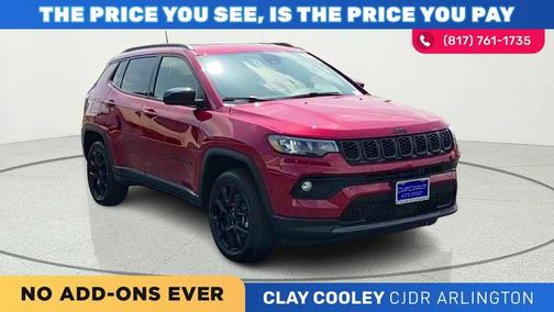 Red 2026 Jeep Compass Latitude