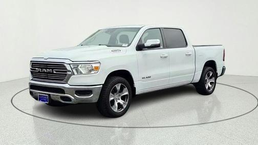 Bright White Clearcoat 2024 RAM 1500 Laramie