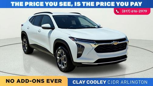 Summit White 2026 Chevrolet Trax LT