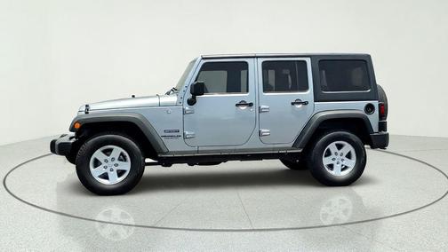Billet Silver Metallic Clearcoat 2017 Jeep Wrangler Unlimited Sport