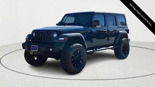 Fathom Blue Pearlcoat 2025 Jeep Wrangler Sport S