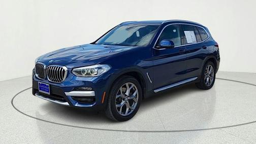 Phytonic Blue Metallic 2020 BMW X3 sDrive30i