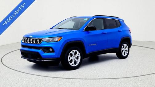 Hydro Blue Pearlcoat 2024 Jeep Compass Latitude