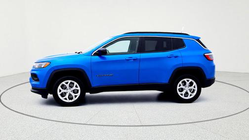 Hydro Blue Pearlcoat 2024 Jeep Compass Latitude