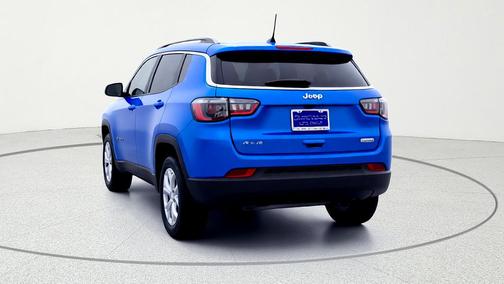 Hydro Blue Pearlcoat 2024 Jeep Compass Latitude