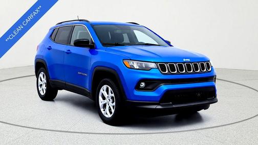 Hydro Blue Pearlcoat 2024 Jeep Compass Latitude