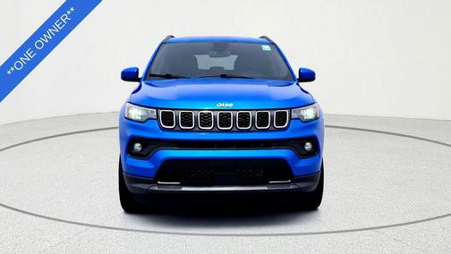 Hydro Blue Pearlcoat 2024 Jeep Compass Latitude