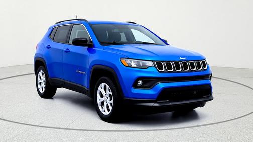 Hydro Blue Pearlcoat 2024 Jeep Compass Latitude
