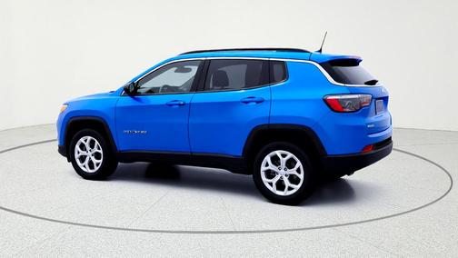 Hydro Blue Pearlcoat 2024 Jeep Compass Latitude