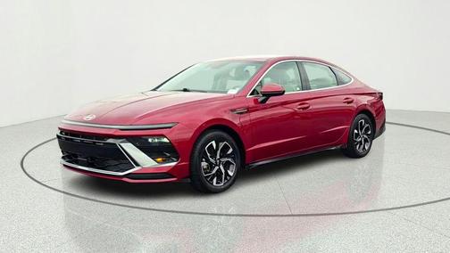 Red 2025 Hyundai SONATA SEL