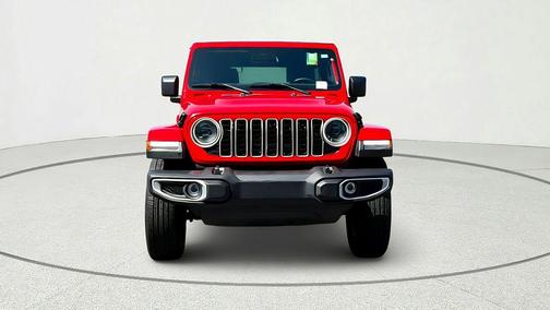 Firecracker Red Clearcoat 2025 Jeep Wrangler Sahara