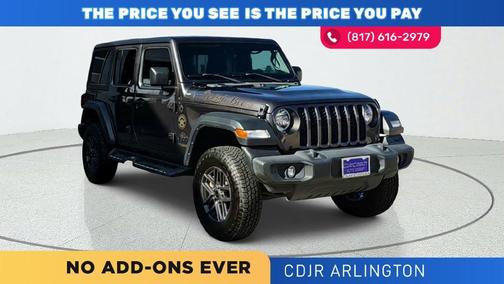 Granite Crystal Metallic Clearcoat 2024 Jeep Wrangler Sport S