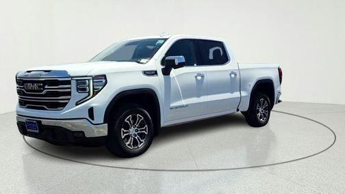 Summit White 2025 GMC Sierra 1500 SLT