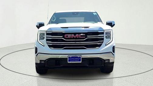 Summit White 2025 GMC Sierra 1500 SLT