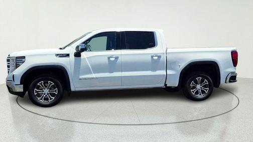 Summit White 2025 GMC Sierra 1500 SLT