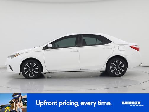 White 2015 Toyota Corolla LE