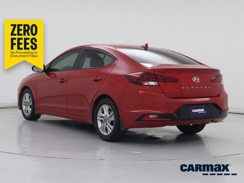 Red 2020 Hyundai ELANTRA Value Edition