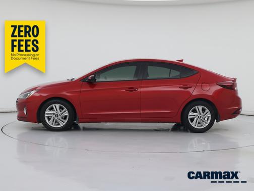 Red 2020 Hyundai ELANTRA Value Edition