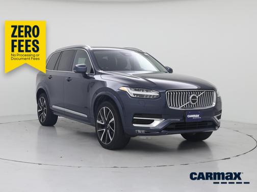 Blue 2024 Volvo XC90 B5 Plus Bright Theme