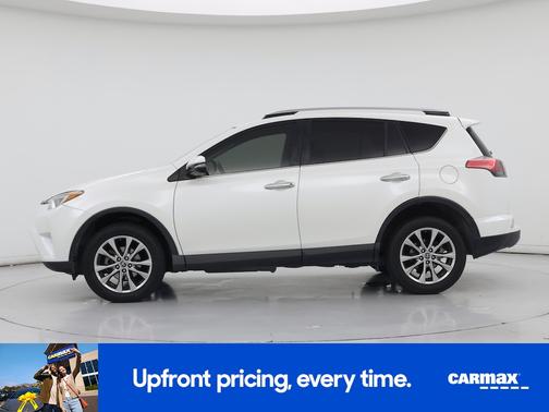 White 2018 Toyota RAV4 Limited