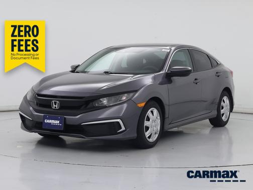Gray 2019 Honda Civic LX