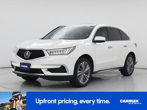White 2018 Acura MDX