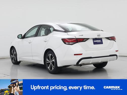White 2021 Nissan Sentra SV