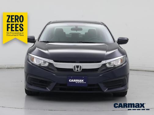 Blue 2017 Honda Civic EX
