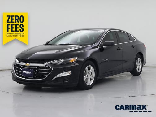 Black 2020 Chevrolet Malibu LS