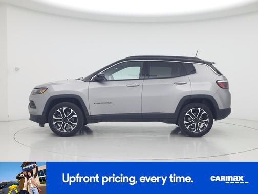 Silver 2023 Jeep Compass Limited