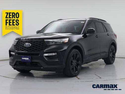 Black 2023 Ford Explorer ST-Line