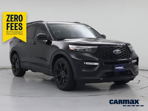 Black 2023 Ford Explorer ST-Line