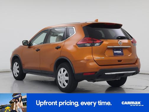 Orange 2017 Nissan Rogue S