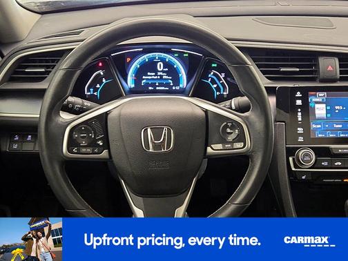 Blue 2017 Honda Civic Touring