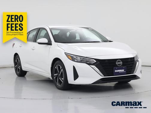White 2024 Nissan Sentra SV