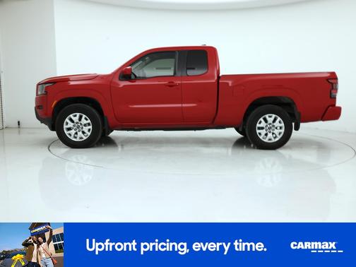 Red 2022 Nissan Frontier SV