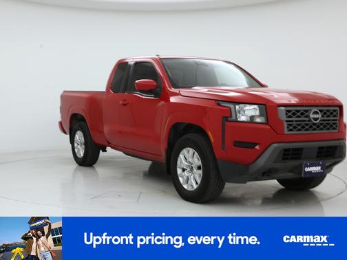 Red 2022 Nissan Frontier SV