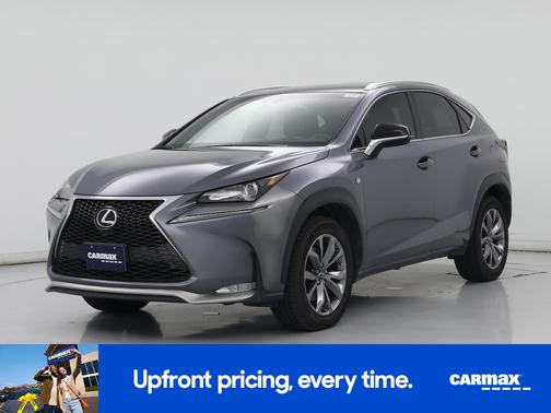 Gray 2016 Lexus NX 200t F-Sport