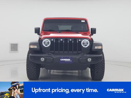 Red 2022 Jeep Wrangler Unlimited Willys