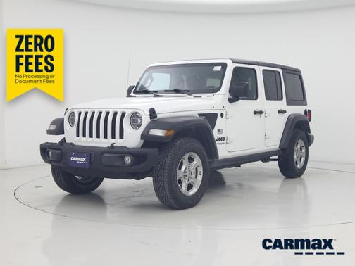 White 2021 Jeep Wrangler Unlimited Freedom