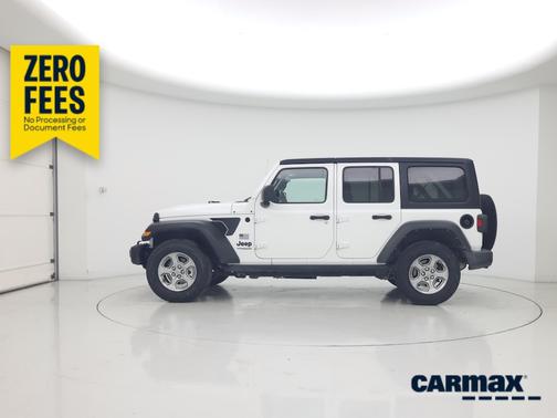 White 2021 Jeep Wrangler Unlimited Freedom