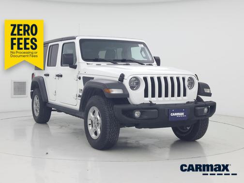 White 2021 Jeep Wrangler Unlimited Freedom